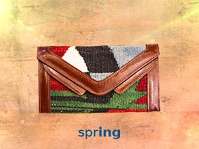 Kilim wallet