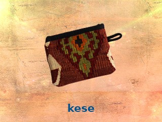 Kilim coin purse - Kese