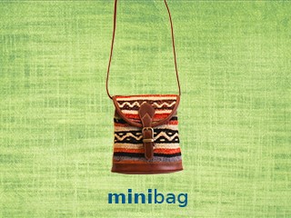Kilim messenger bag - Minibag