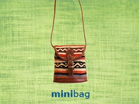 Borsetta a tracolla in kilim - Minibag