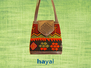 Borsa a spalla in kilim - Hayal