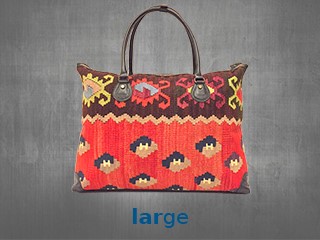 Borsa da viaggio in kilim - Large