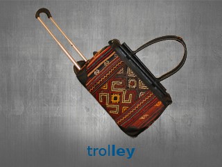 Kilim trolley - Trolley