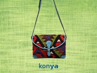 Kilim messenger bag - Konya