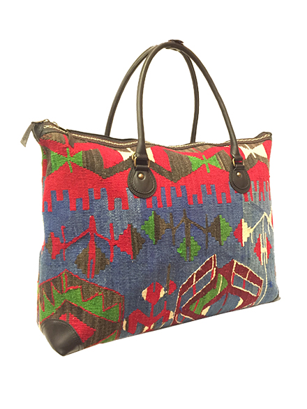 Borsa da viaggio in kilim - Large